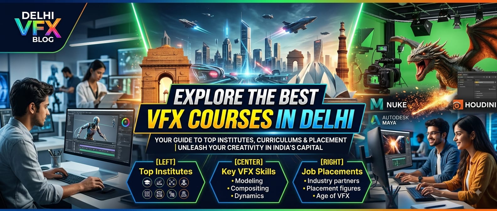 You are currently viewing Best VFX Course in Delhi: A Complete Guide to Starting Your Career in Visual Effects